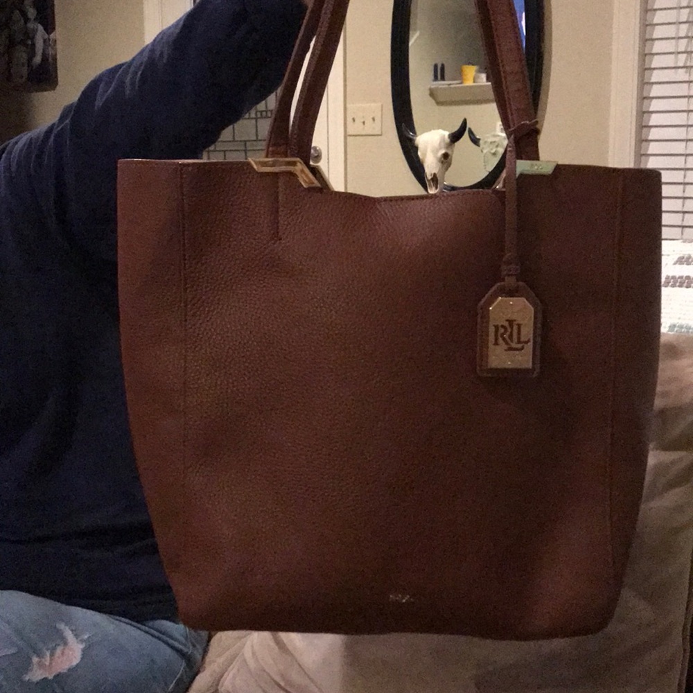 RALPH LAUREN LG TOTE